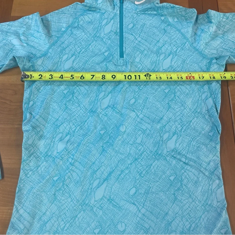 Nike Pro Combat fitted quarter zip pullover large